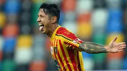 Gianluca Lapadula pudo celebrar un gol luego de 12 partidos.