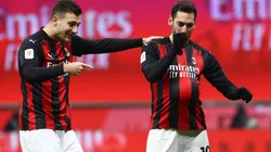 AC Milan vs. Atalanta juegan por la fecha 19 de la Serie A de Italia este sábado (Getty Images)