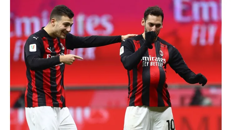 AC Milan vs. Atalanta juegan por la fecha 19 de la Serie A de Italia este sábado (Getty Images)