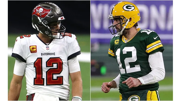 Tom Brady y Aaron Rodgers