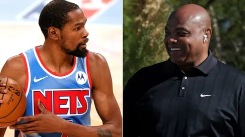 Kevin Durant y Charles Barkley