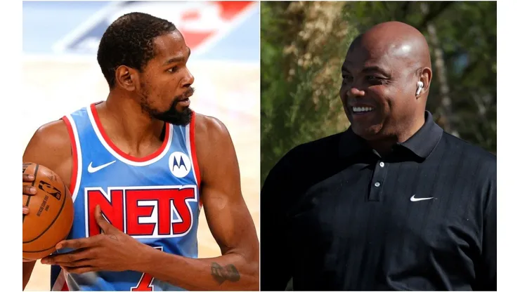 Kevin Durant y Charles Barkley