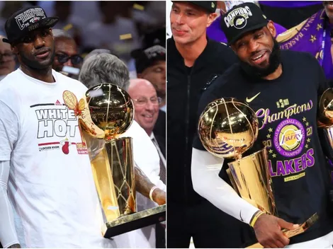 Bajaron a los Lakers: el ranking de los equipos campeones de LeBron