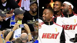 Los últimos big-threes de la NBA