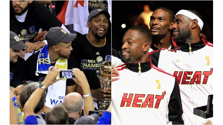 Los últimos big-threes de la NBA