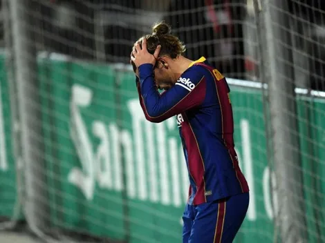 A Griezmann le llovieron críticas tras el último partido del Barcelona