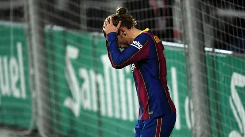 A Griezmann le llovieron críticas tras el último partido del Barcelona