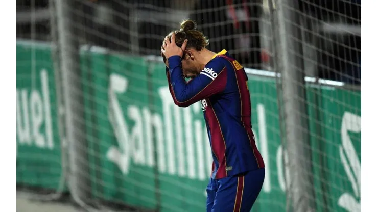 A Griezmann le llovieron críticas tras el último partido del Barcelona