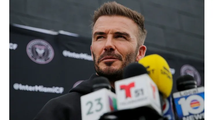 David Beckham, copropietario de Inter Miami