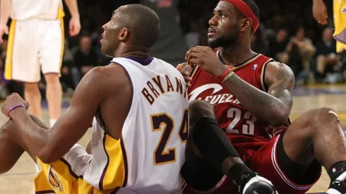 LeBron James y Kobe Bryant