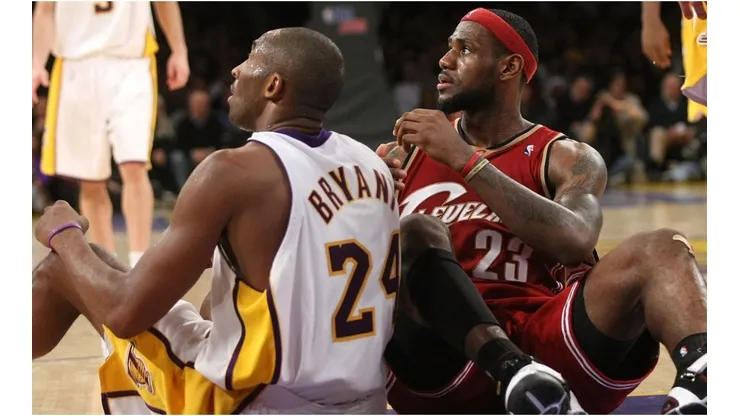 LeBron James y Kobe Bryant