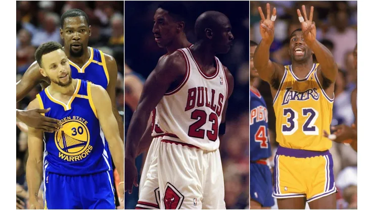 Los tres mejores equipos en la NBA