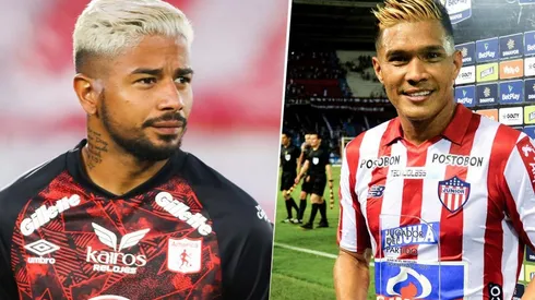 Yesus Cabrera y Teófilo Gutiérrez.