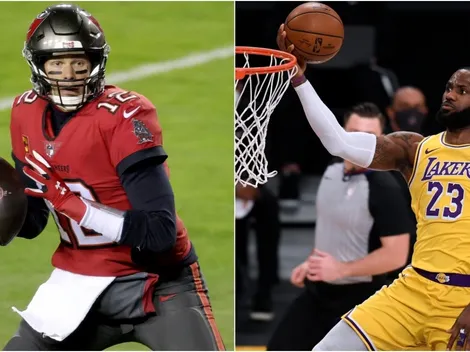 Si llega al Super Bowl: Tom Brady alcanzará marca que sólo tiene LeBron James