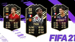 ¡Brutales! Los nuevos IF de Pogba y Ben Yedder en el TOTW 17 del FIFA 21