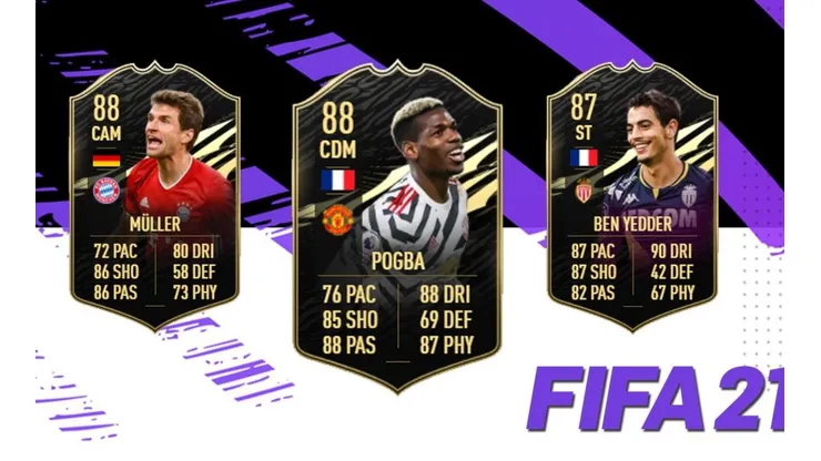 ¡Brutales! Los nuevos IF de Pogba y Ben Yedder en el TOTW 17 del FIFA 21