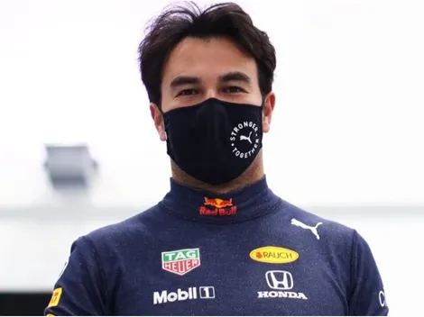 Así luce Sergio Pérez con los colores de Red Bull ¡Elegante!