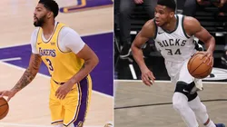 Los Angeles Lakers vs. Milwaukee Bucks juegan por una fecha más de la NBA este jueves (Getty Images)