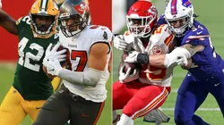 Packers, Buccaneers, Chiefs y Bills se verán las caras en las finales de Conferencia