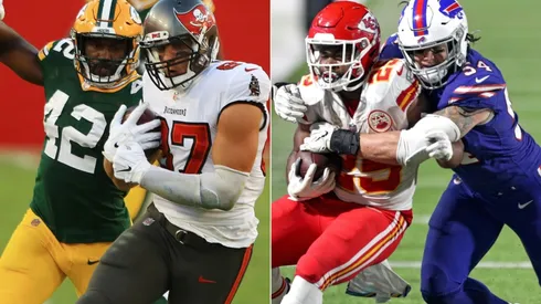 Packers, Buccaneers, Chiefs y Bills se verán las caras en las finales de Conferencia