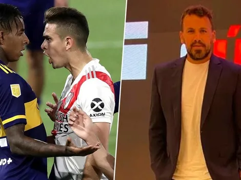 Fabbiani, picante contra Boca: "River ganó más títulos sin 'ayudín' de nadie"