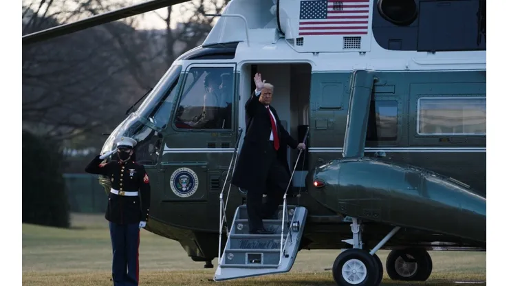 Donald Trump deja la Casa Blanca