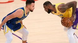 Stephen Curry y LeBron James