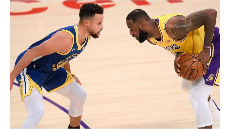 Stephen Curry y LeBron James