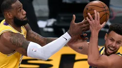 LeBron James y Stephen Curry