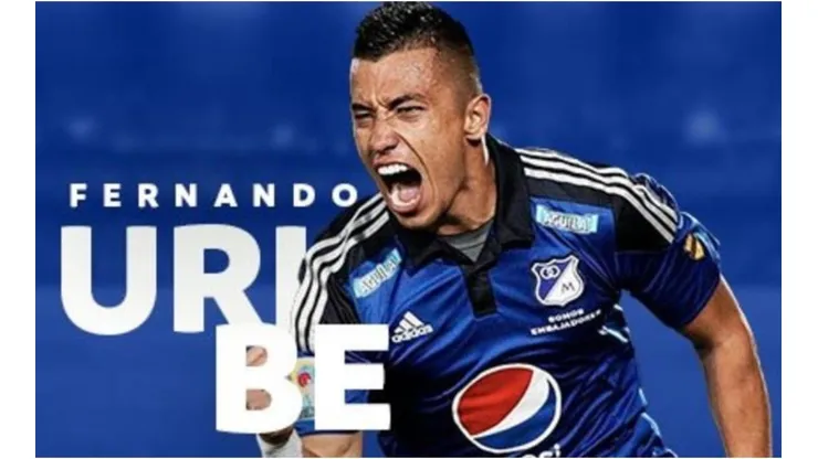 Ya es oficial: Fernando Uribe es nuevo jugador de Millonarios