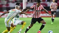 Marcos Rojo en Estudiantes de La Plata.