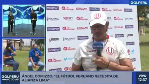 Ángel Comizzo quedó segundo en el último torneo de la Liga 1.