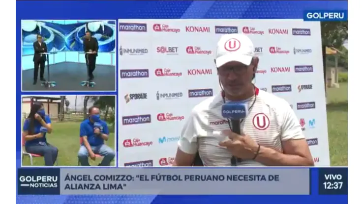 Ángel Comizzo quedó segundo en el último torneo de la Liga 1.