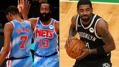 Kevin Durant, James Harden y Kyrie Irving