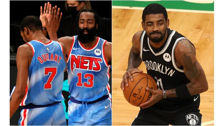 Kevin Durant, James Harden y Kyrie Irving