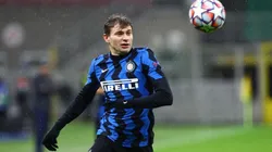 Nicolò Barella durante un partido de Inter.