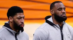Anthony Davis y LeBron James (Foto: Getty)