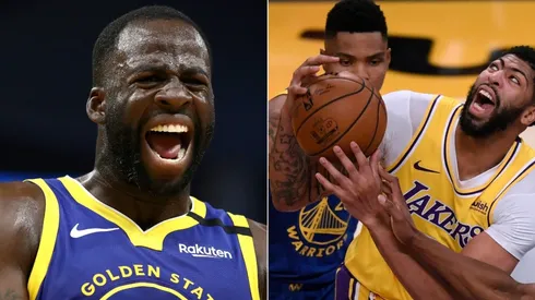 Draymond Green y Anthony Davis