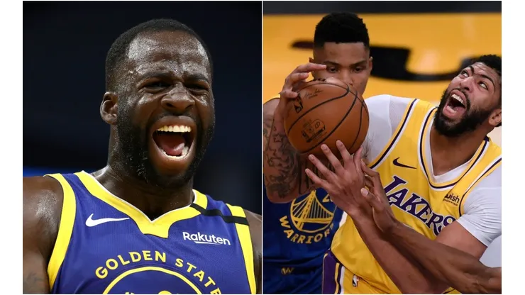 Draymond Green y Anthony Davis