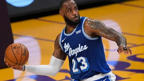 LeBron James, estrella de Los Angeles Lakers
