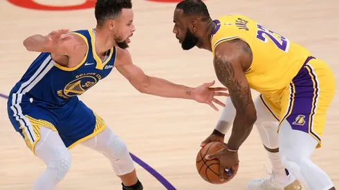 Stephen Curry y LeBron James