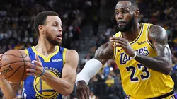 Stephen Curry y LeBron James