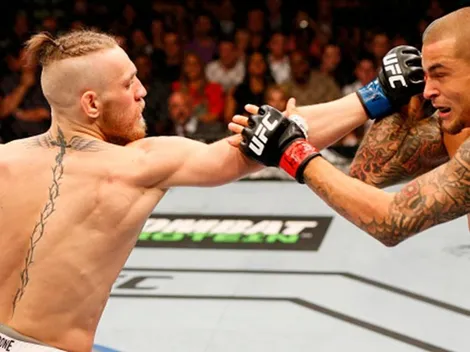 La noche que Conor McGregor acabó con Dustin Poirier en dos minutos