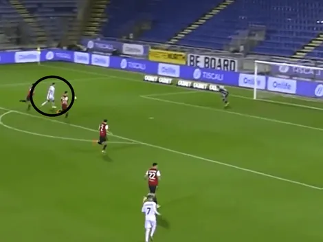 Video: Ibrahimovic, en llamas, cruzó el remate y selló su doblete ante Cagliari