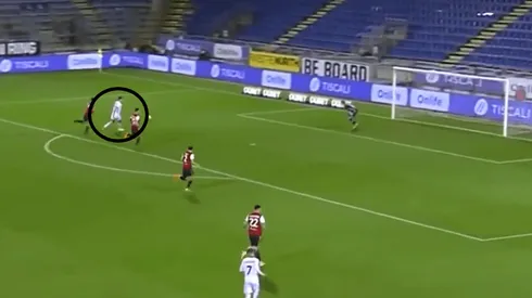 Enorme resolución de Zlatan Ibrahimovic.