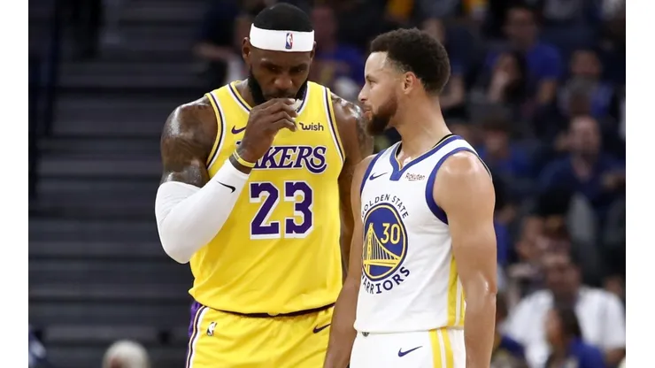 LeBron James y Stephen Curry