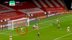 Video: Aubameyang erró un gol imposible solo frente al arco