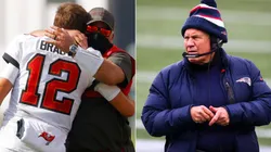 Bruce Arians, Tom Brady y Bill Belichick