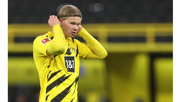 Erling Haaland, delantero de Borussia Dortmund.
