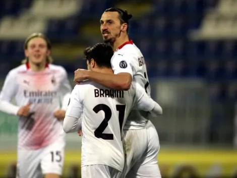 Un doblete del irreal Ibrahimovic consolidó a Milan en lo más alto de la Serie A